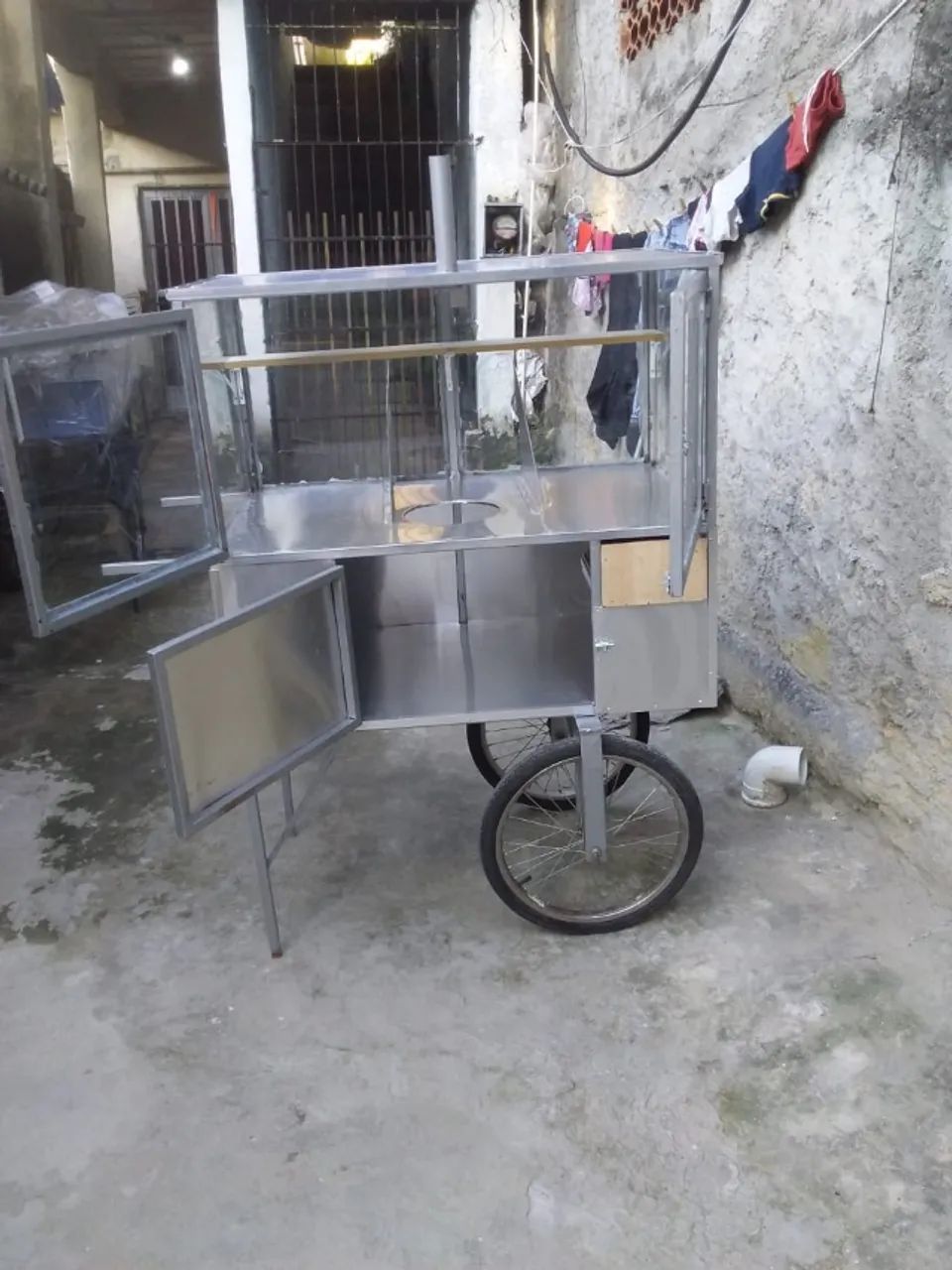carroça de pipoca