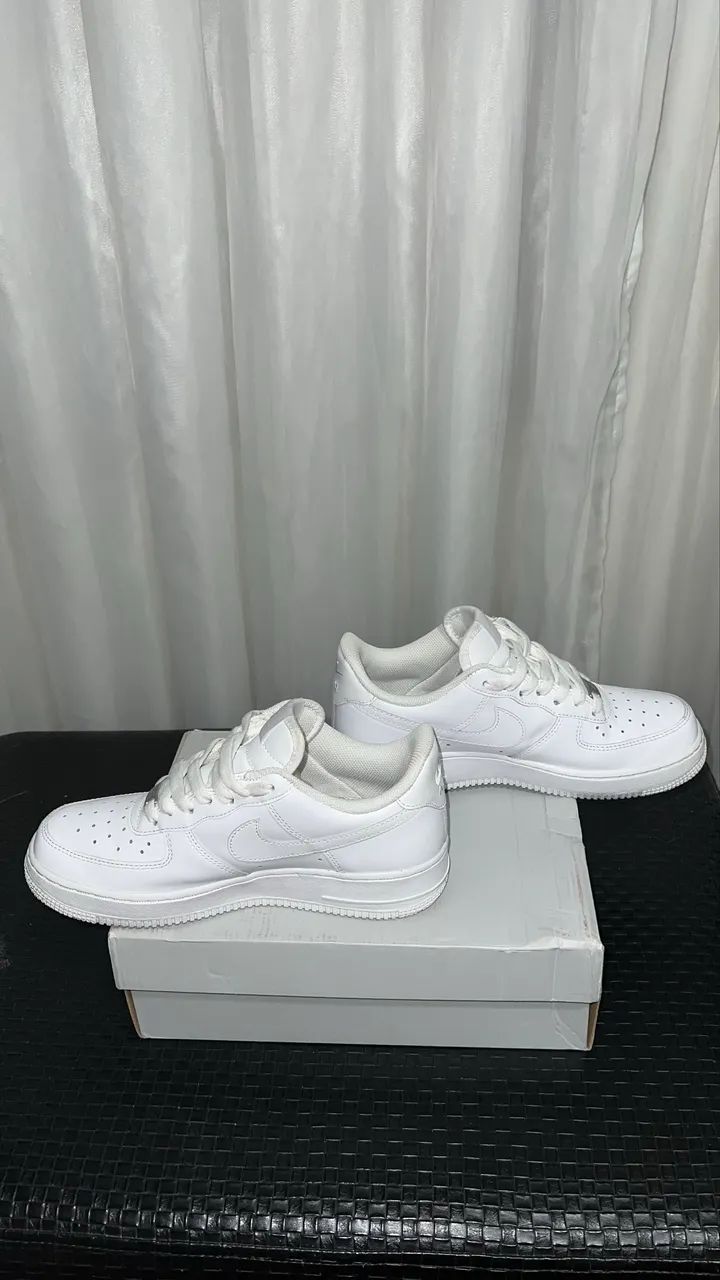 AIR FORCE 1 BRANCO ORIGINAL - TAMANHO 37 - Foto 5