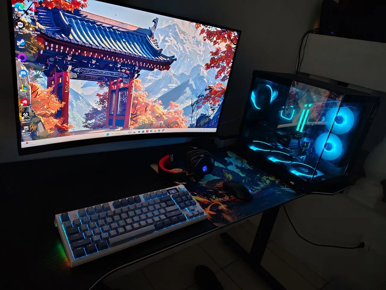 PC GAMER X570 RYZEN 7 COM 9060XT 16GB - Foto 2