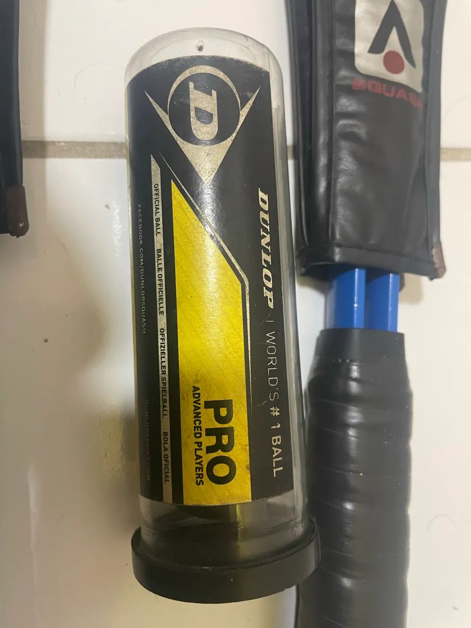 Raquete de Squash Karakal com bolas Dunlop Pro  - Foto 4
