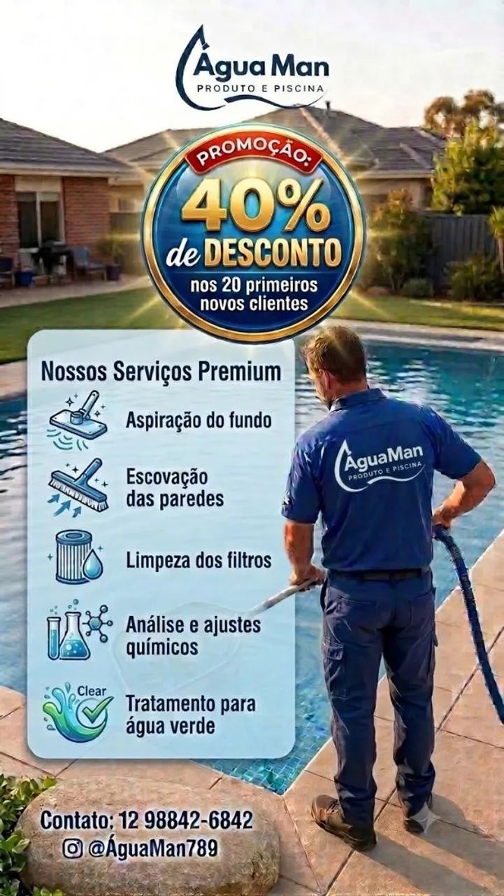 Piscineiro em São jose dos campos e regiões 