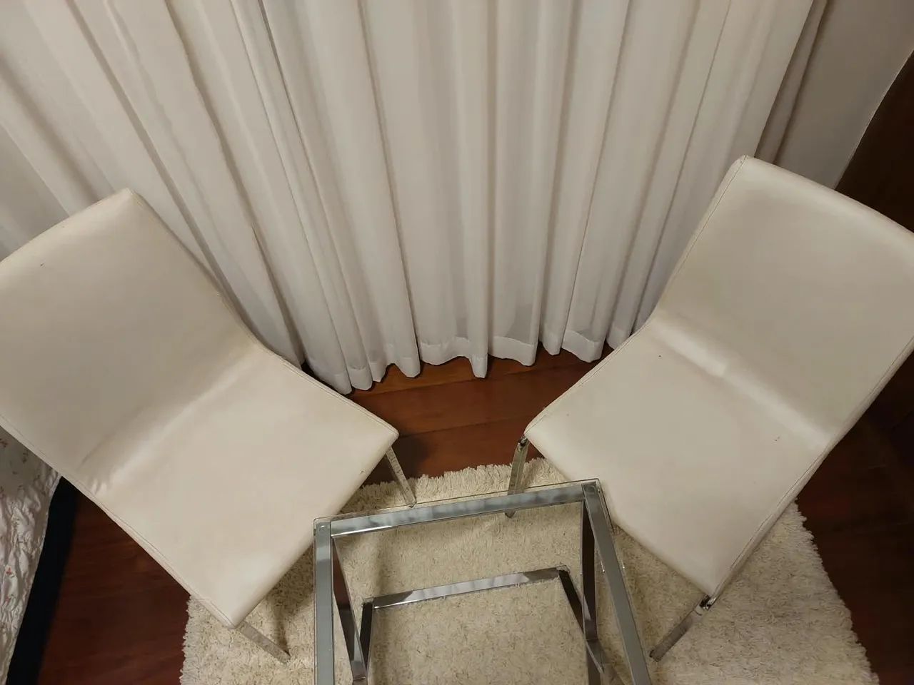 Mesa vidro com cadeiras - Foto 5