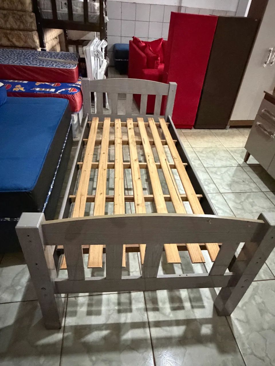 Cama de madeira solteiro  - Foto 3