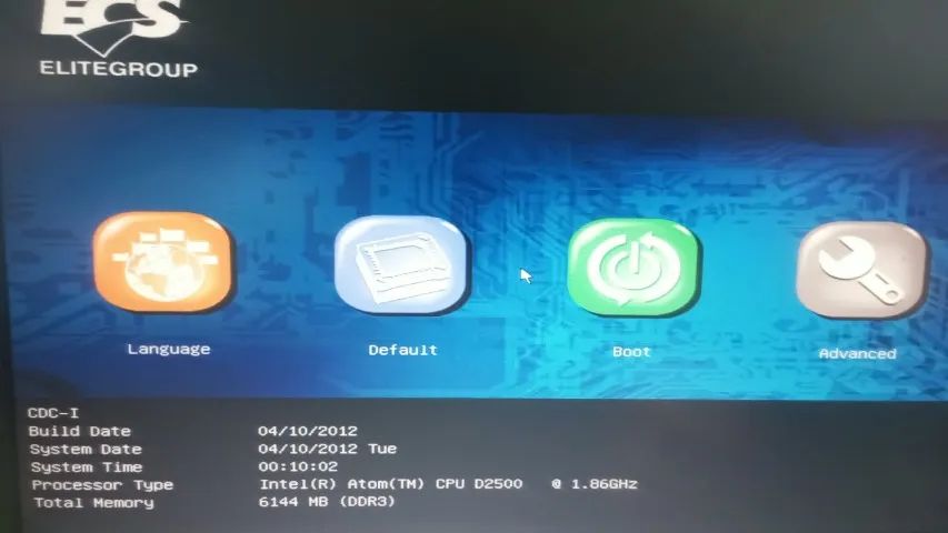 Placa Mãe ECS com Processador Integrado  Intel Atom D2500 dual-core **FUNCIONANDO 100%** - Foto 4
