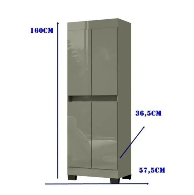 Multiuso Gael Branco/Mel - Foto 3