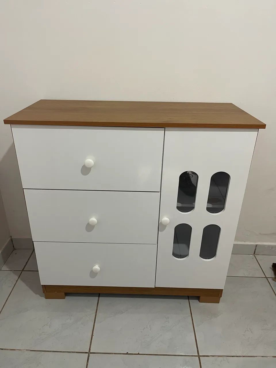 CÔMODA INFANTIL NOVA PRONTA ENTREGA 