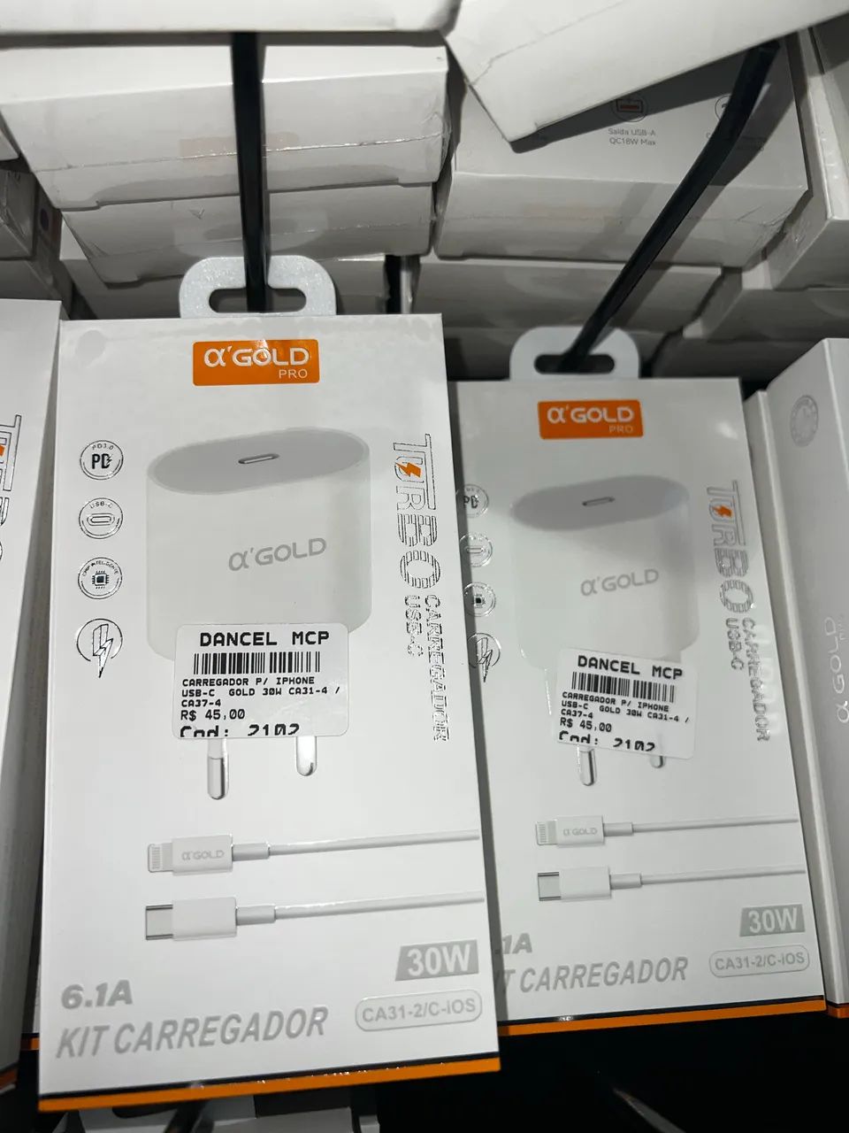 Carregador iPhone Turbo 30w Original 