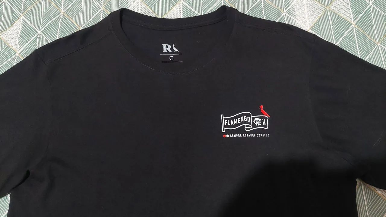 02 Camisetas Reserva Flamengo e Thiaguinho Original  - Foto 2