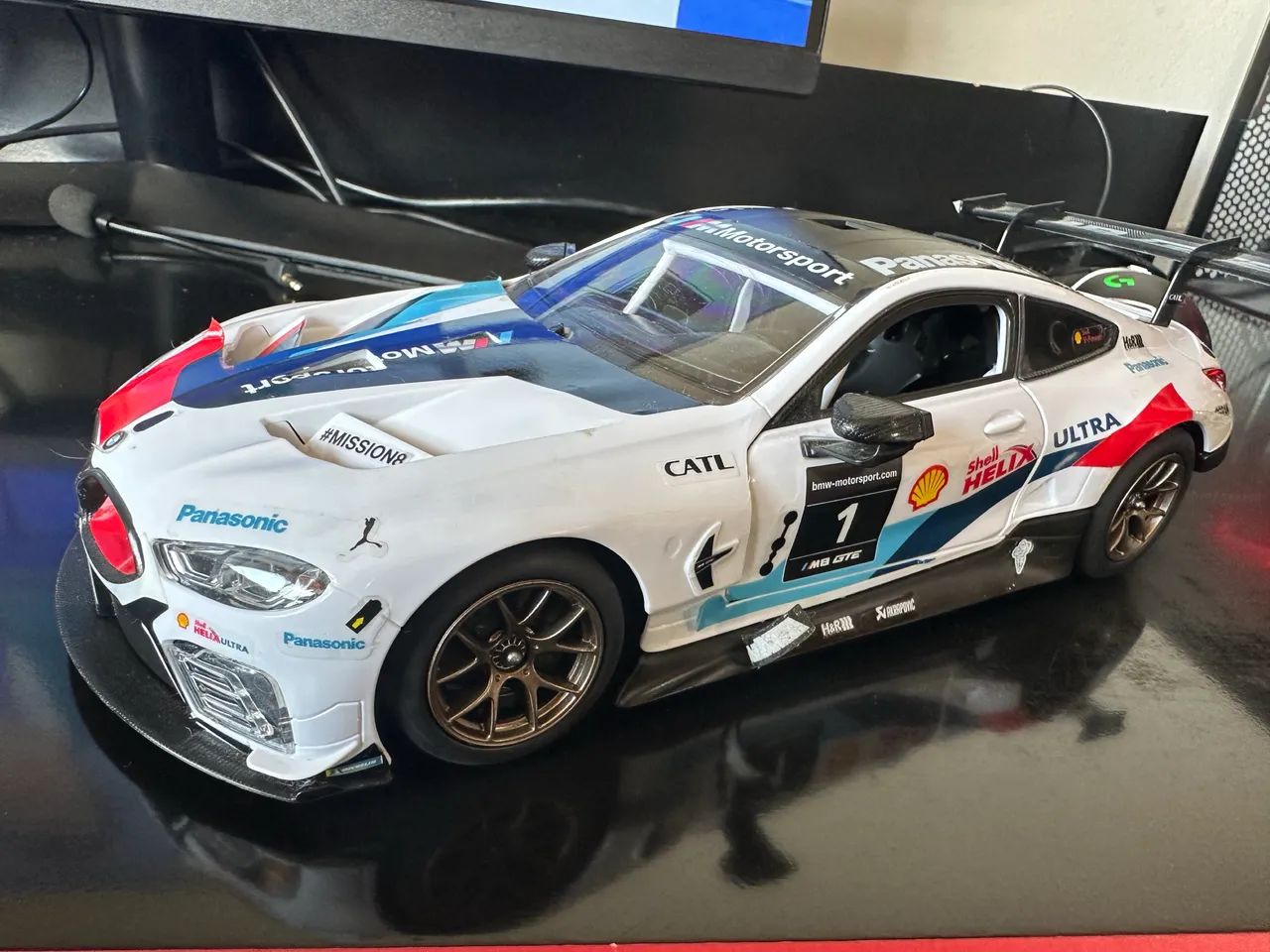 BMW M8 GTE DIY RASTAR 74 peças