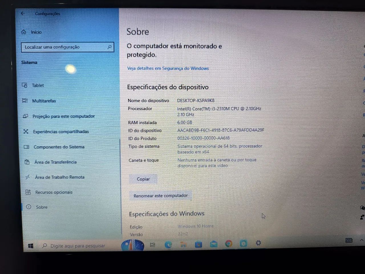 NOTEBOOK SAMSUNG 600GB 6 RAM TOP - Foto 2