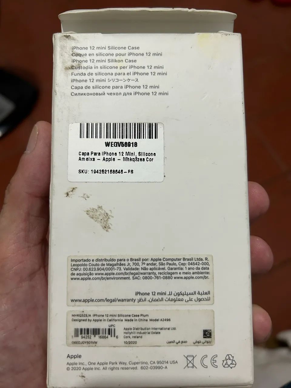 Capa silicone original iPhone 12 mini - Foto 5