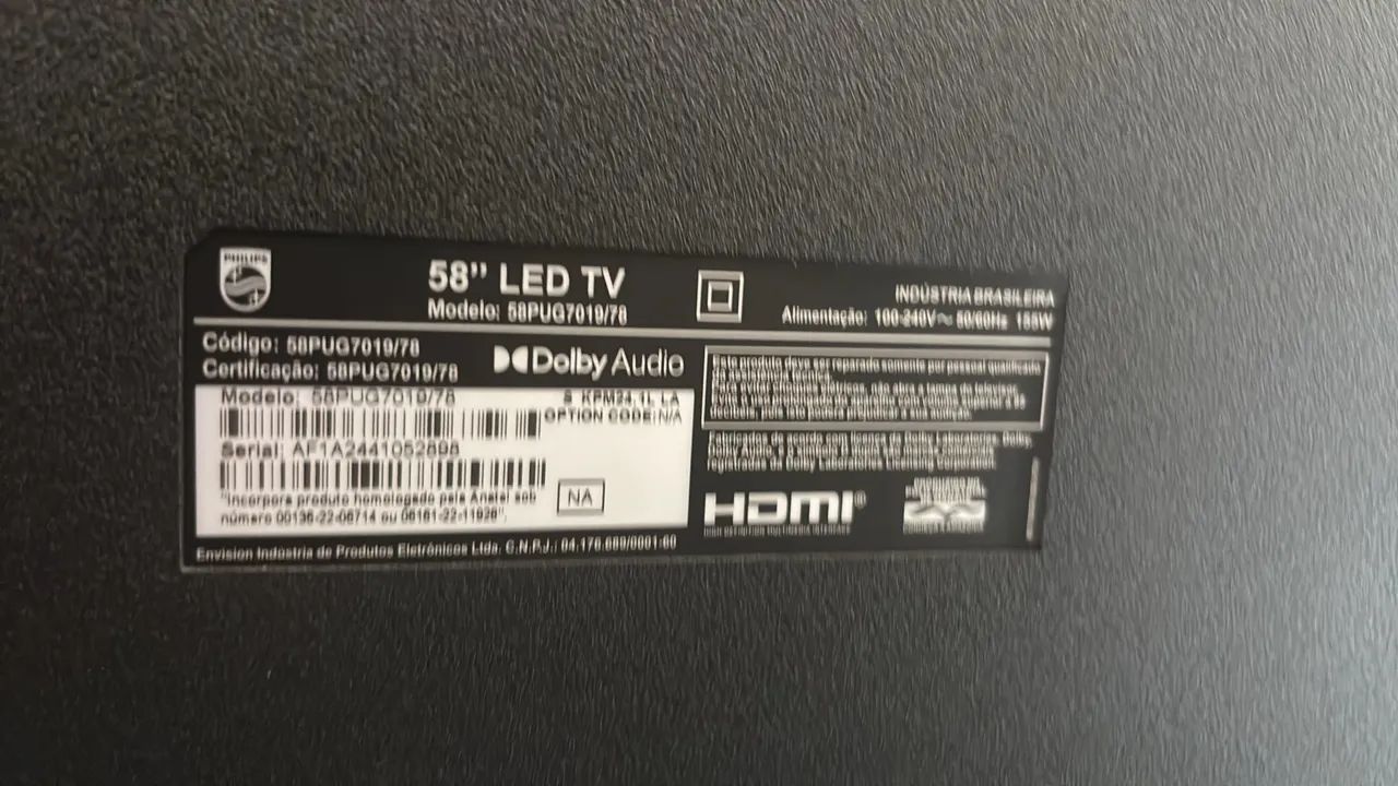 Televisão Phillips pra retirada de peça  - Foto 2