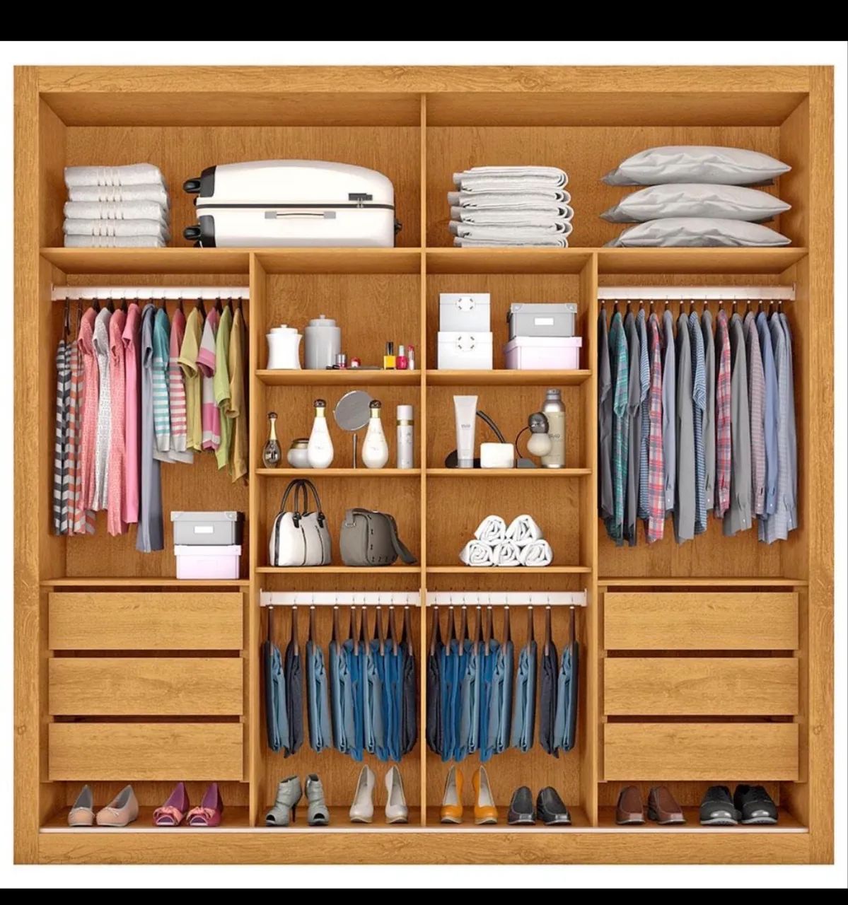 Guarda roupa casal - Foto 3