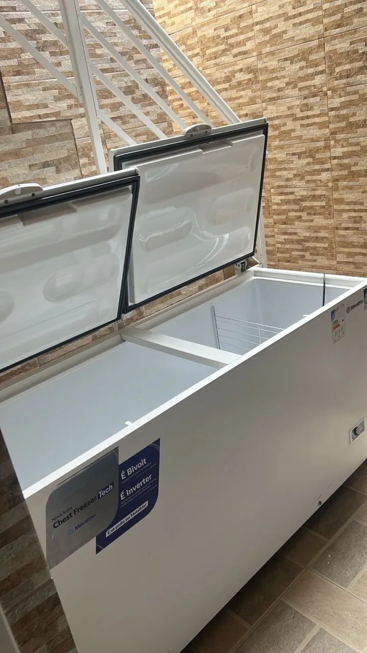 FREEZER METALFRIO HORIZONTAL 530L BIVOLT 