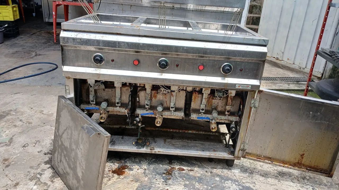 Fritadeira inox gastro UBM! industrial! - Foto 3