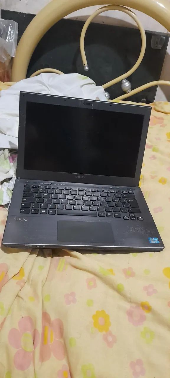 Notebook sony i7 defeito