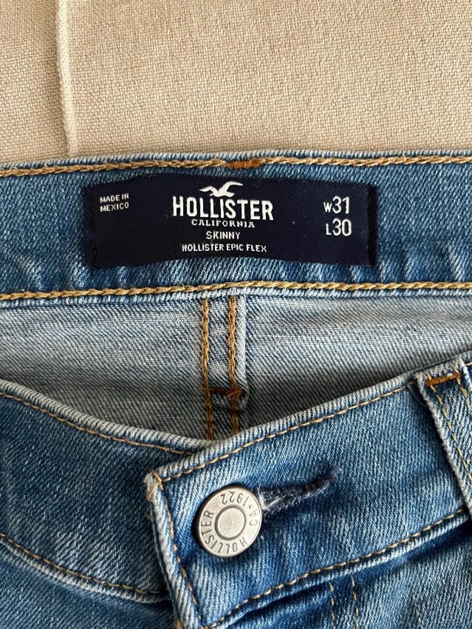 Calça Jeans Hollister (40) - Foto 2