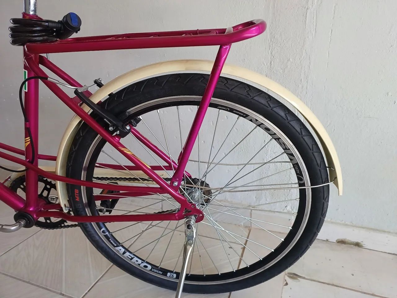 Bicicleta retro 1 mês de uso  - Foto 4