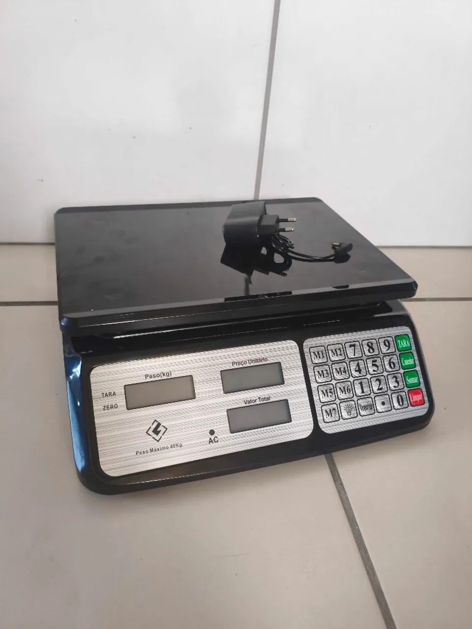 Balança digital 40 kg Black slim  - Foto 2