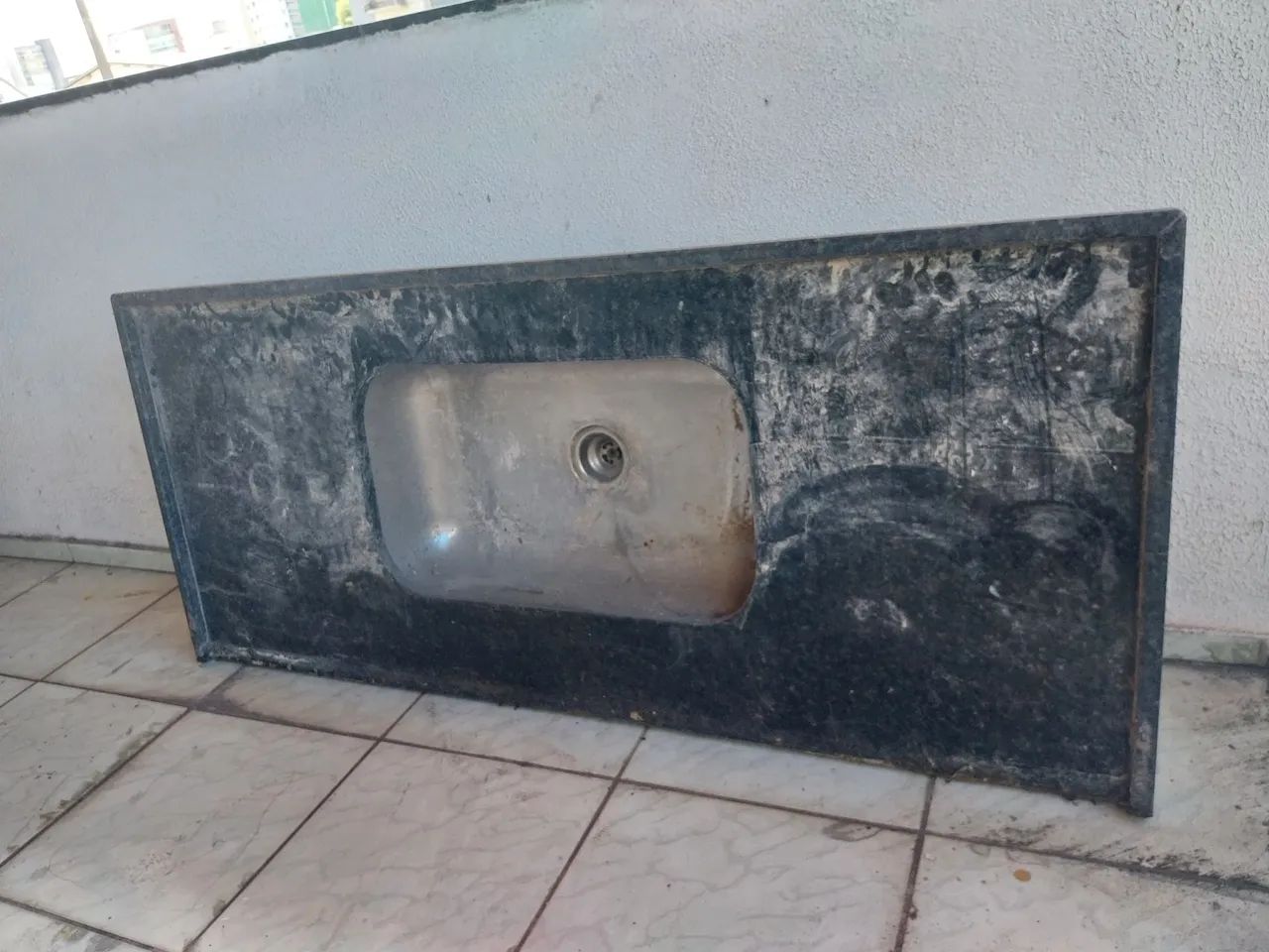Pia para cozinha com Cuba 