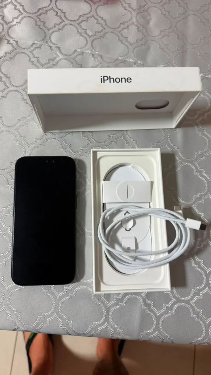 iPhone 16 Black 128 GB (Único Dono)