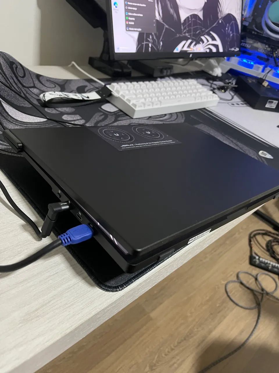 Monitor Portátil Duplo Jsaux FlipGo Pro 16pl - Foto 5