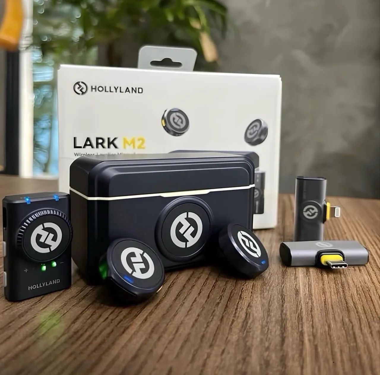 Microfone Lark M2 Combo Novo Lacrado - Microfones e Gravadores