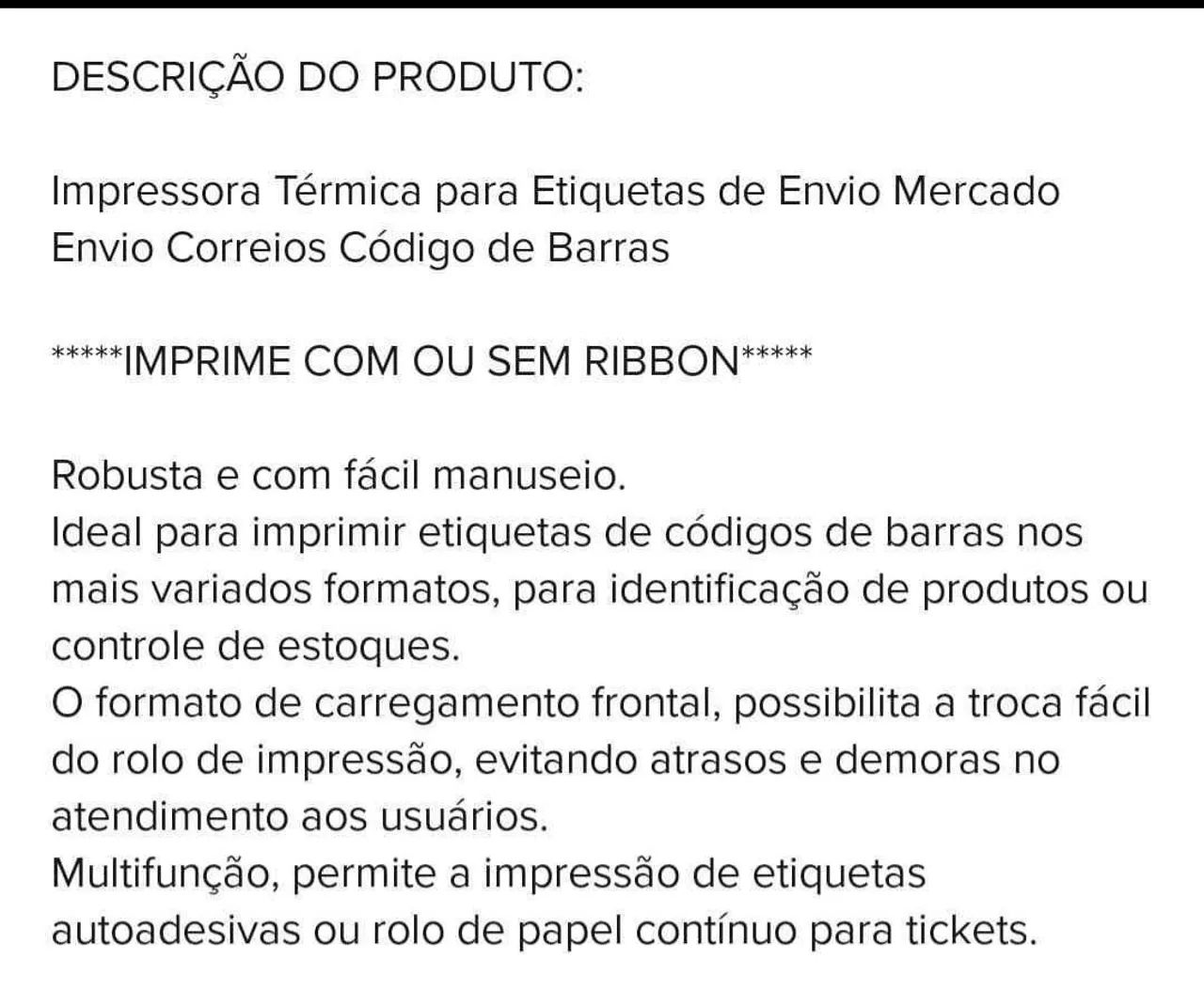 Impressora termica com ou sem Ribbon - Foto 5