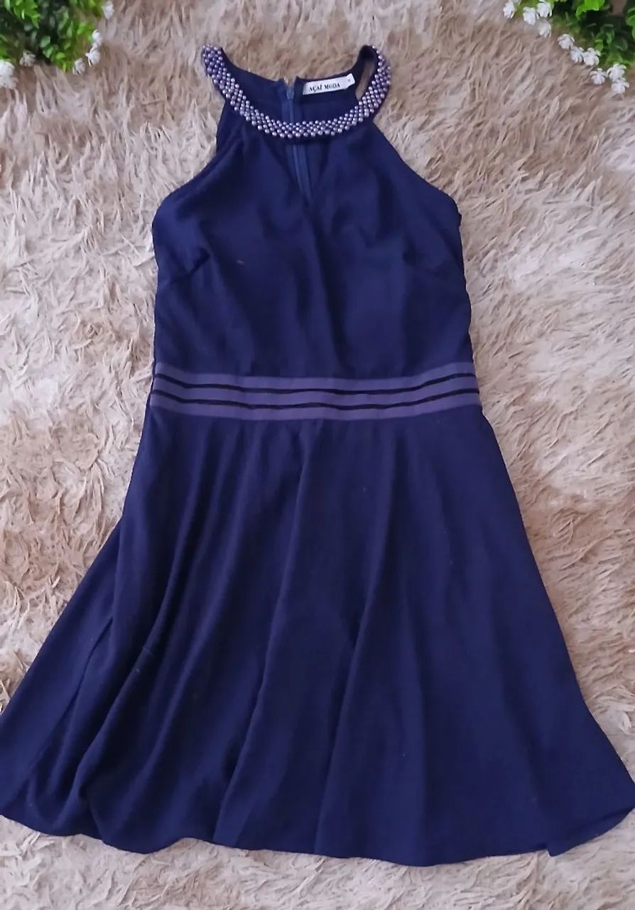 VESTIDO USADO 1 VEZ - Foto 2