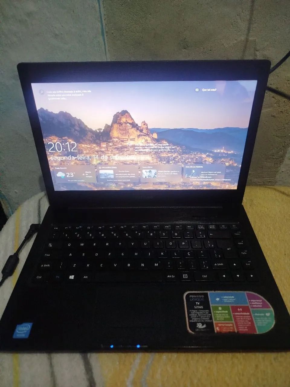 Notebook Positivo 500GB + Mouse e Fonte | Windows 10