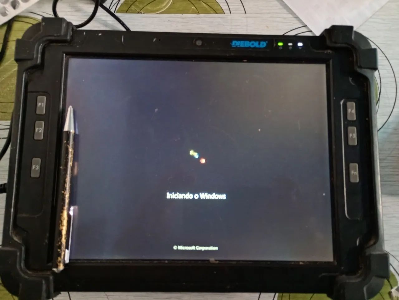 Tablet funcionando 