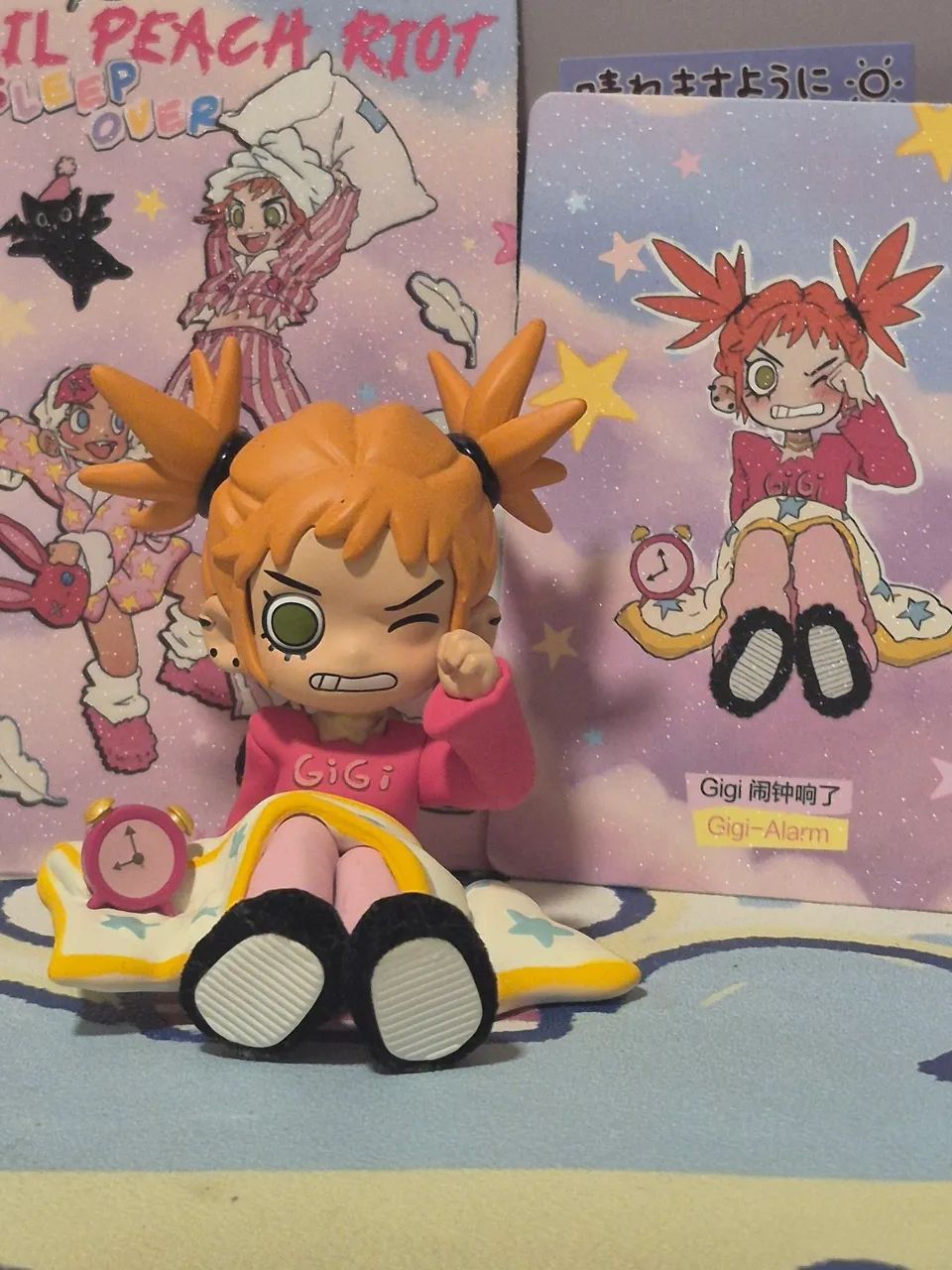 POPMART ORIGINAL - Boneca LIL PEACH RIOT blind box - Gigi Alarm