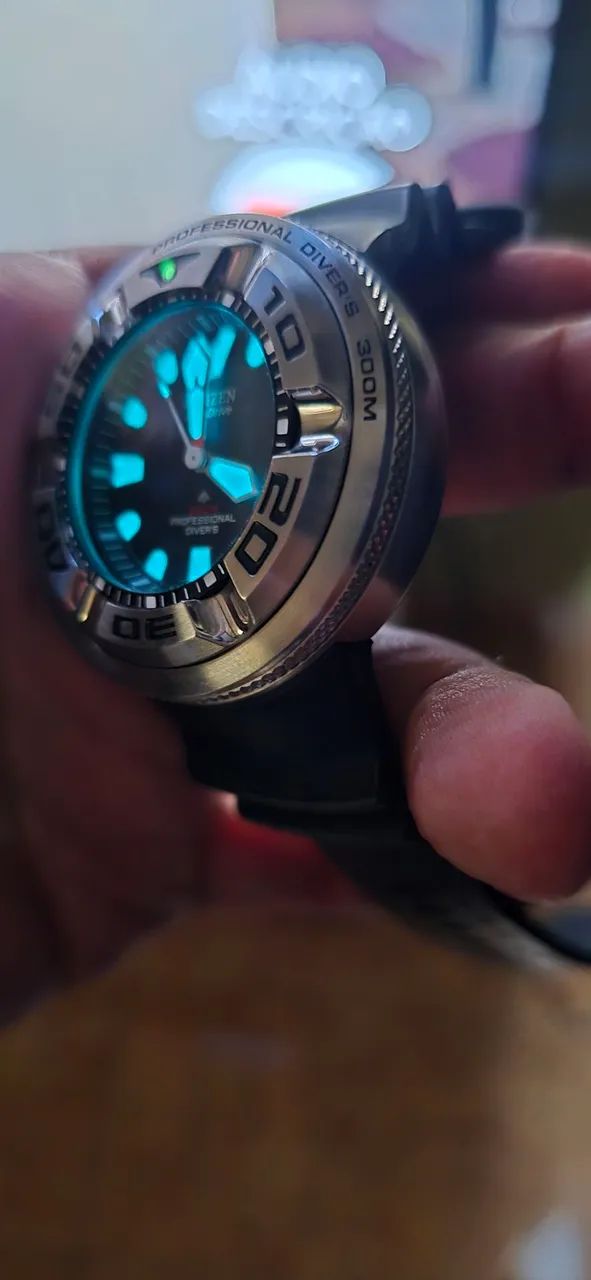 Citizen aqualand ecozilla 300mts original completo zero e revisado
