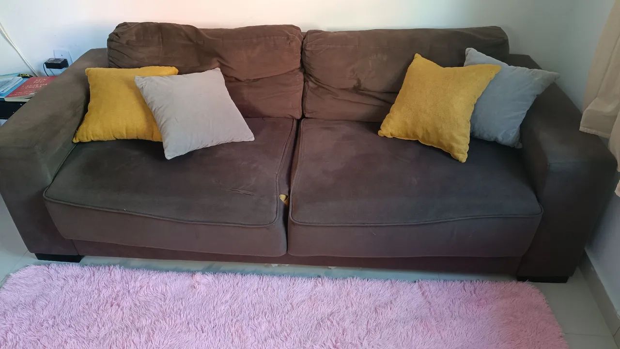 SOFÁ 3 LUGARES - APENAS R$ 400,00