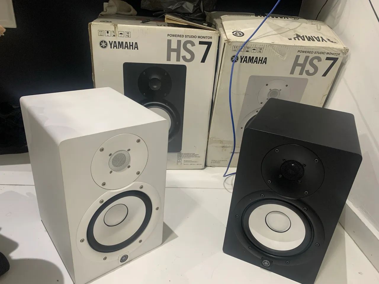 Caixas yamaha hs7 profissional 