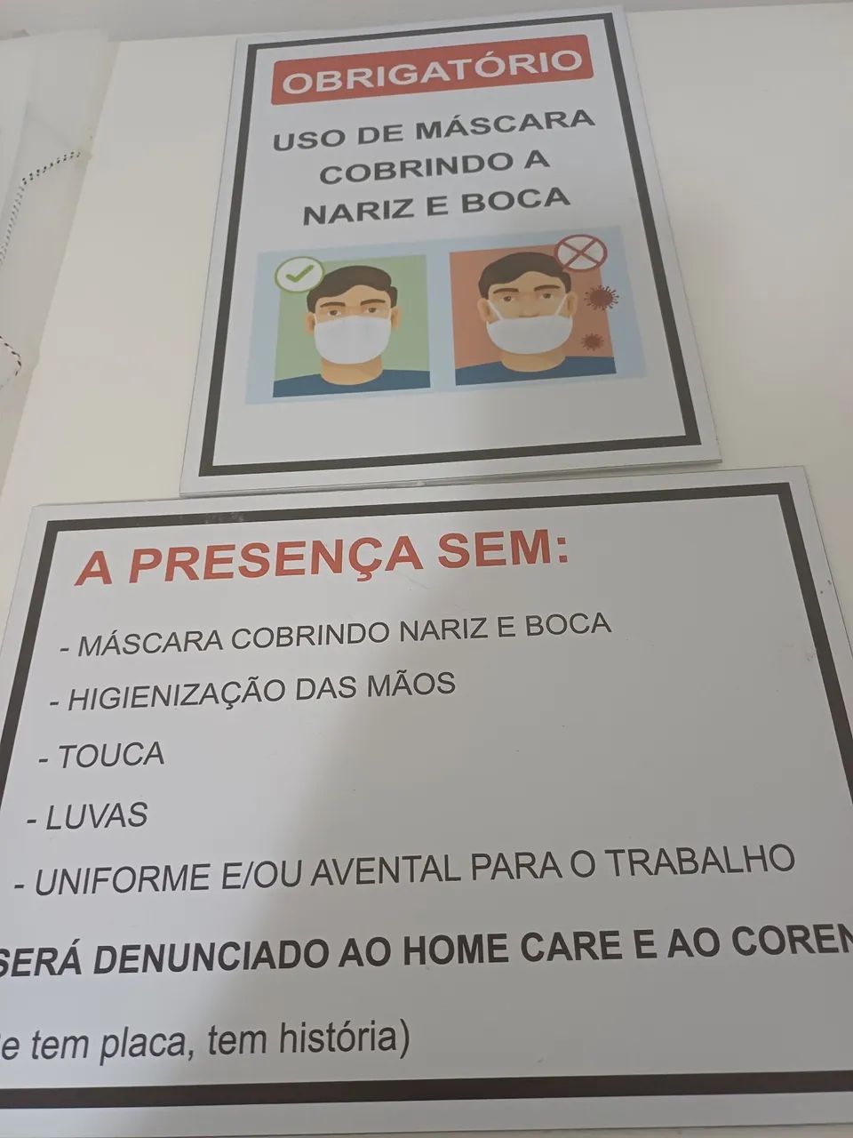 04 placas de aviso - Foto 5