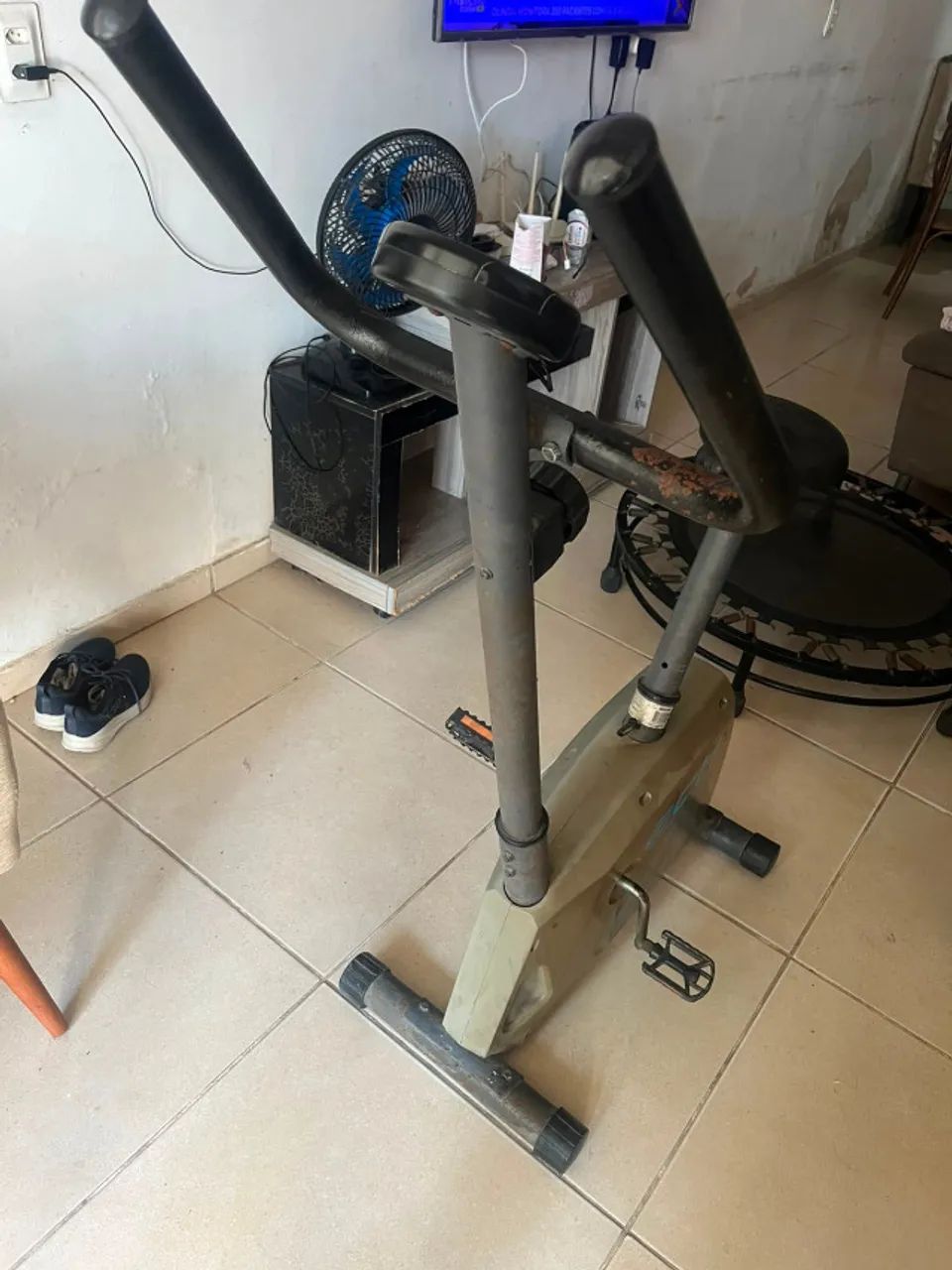 Bicicleta ergométrica e Jump