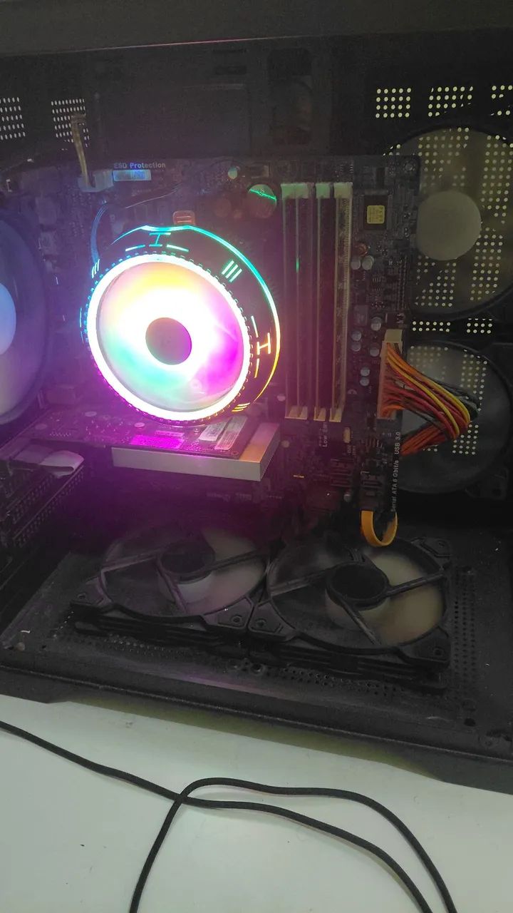 PC GAMER COM PERIFÉRICOS E MONITOR  - Foto 2