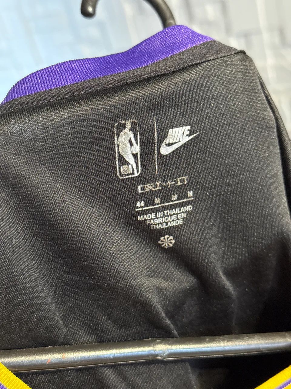 Camiseta time NBA Lakers 77 mamba black  - Foto 5