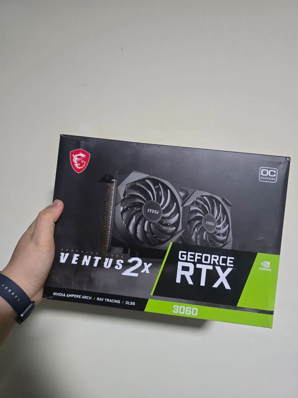 Placa de vídeo RTX 3060 12GB MSI