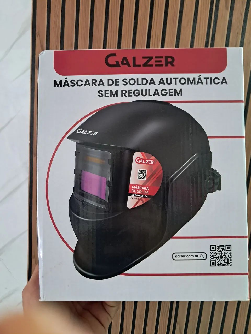 Mascara de solda 