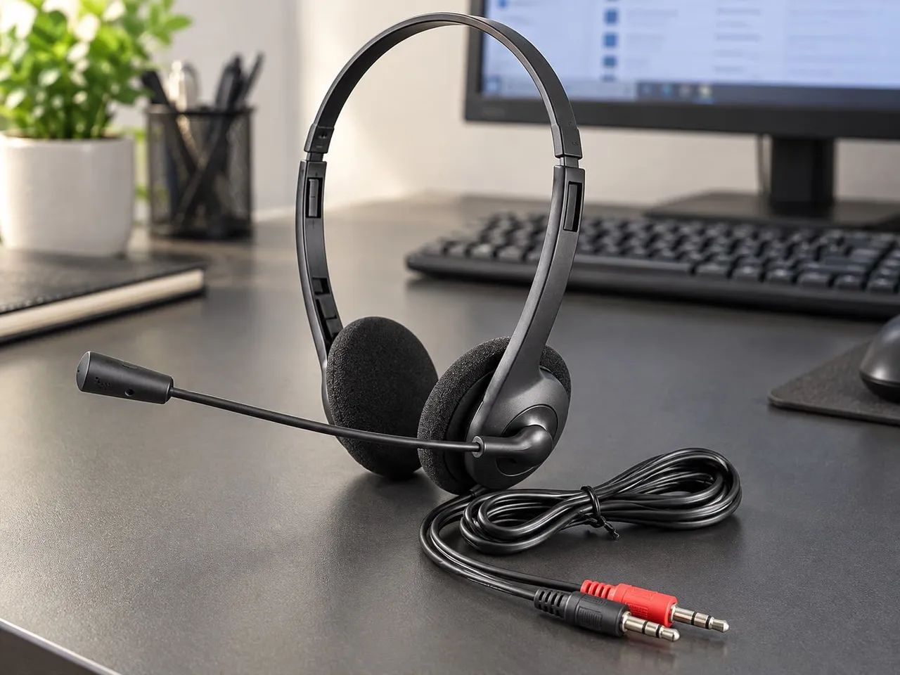 Headset Multimídia Kapbom KA-753 com Microfone 2 P2 3,5mm - Foto 3