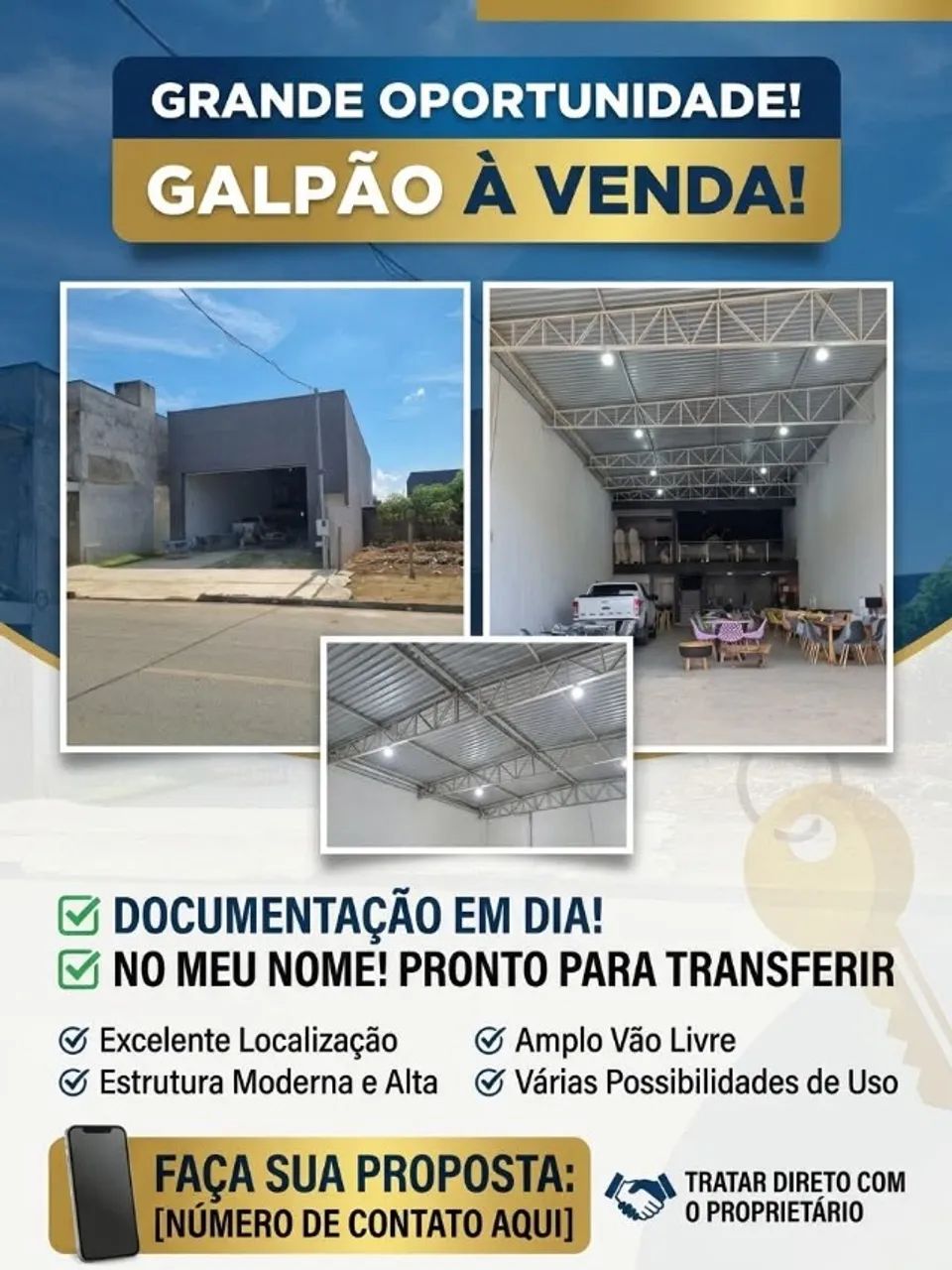 vende-se Galpao 