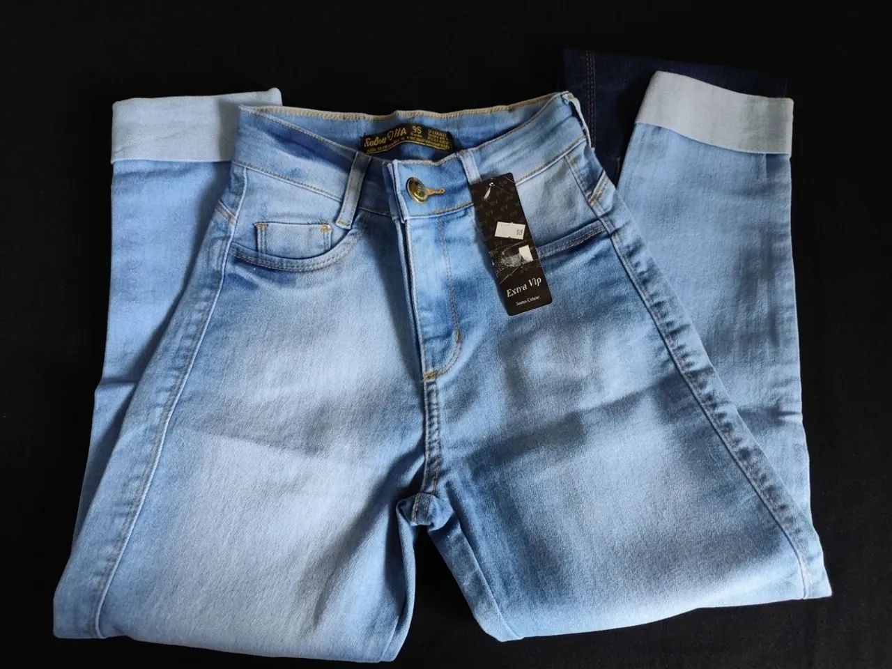 Calça Capri jeans 36  - Nova  - Foto 2