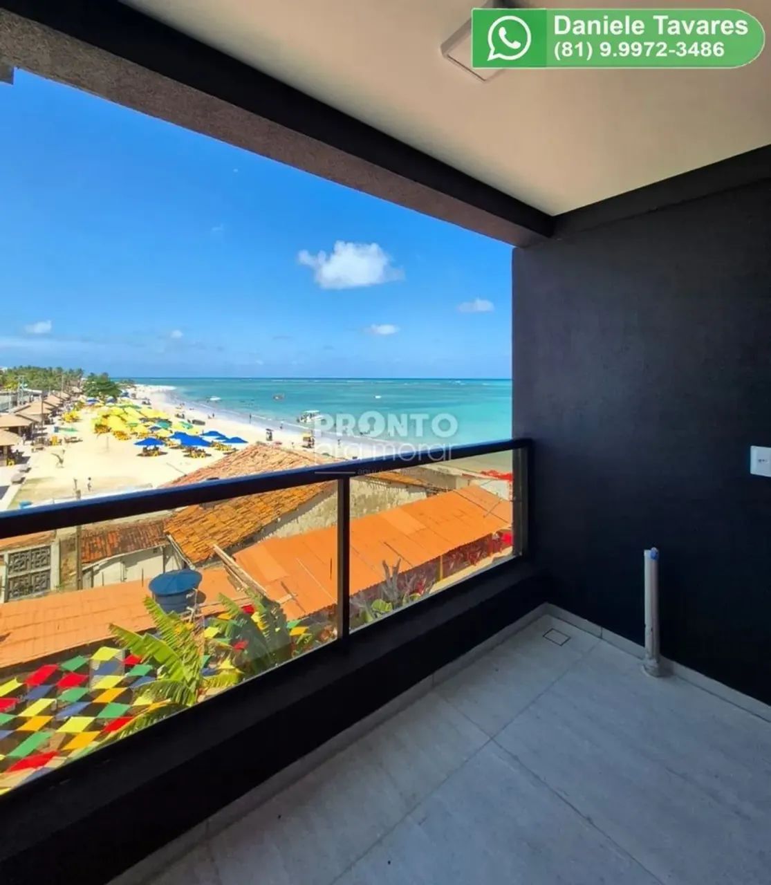 Flat em Tamandaré  - Vista mar - PRONTO - Foto 5