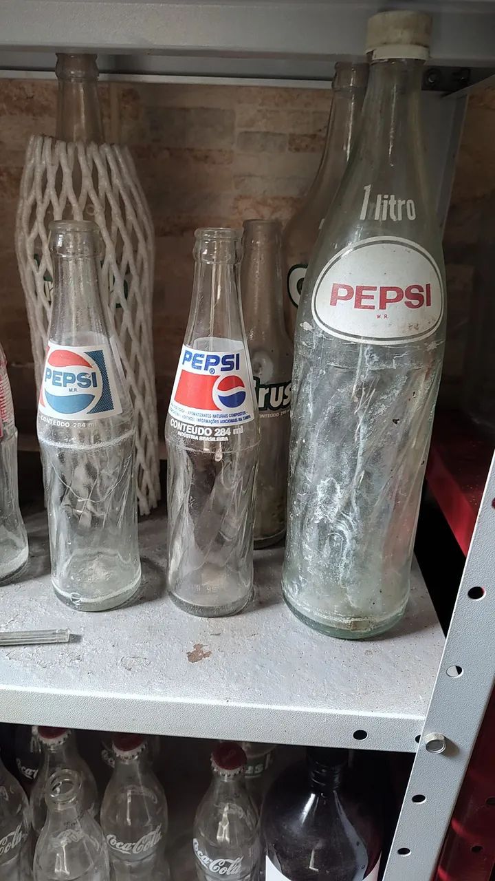 Antigas garrafas de Pepsi  - Foto 2