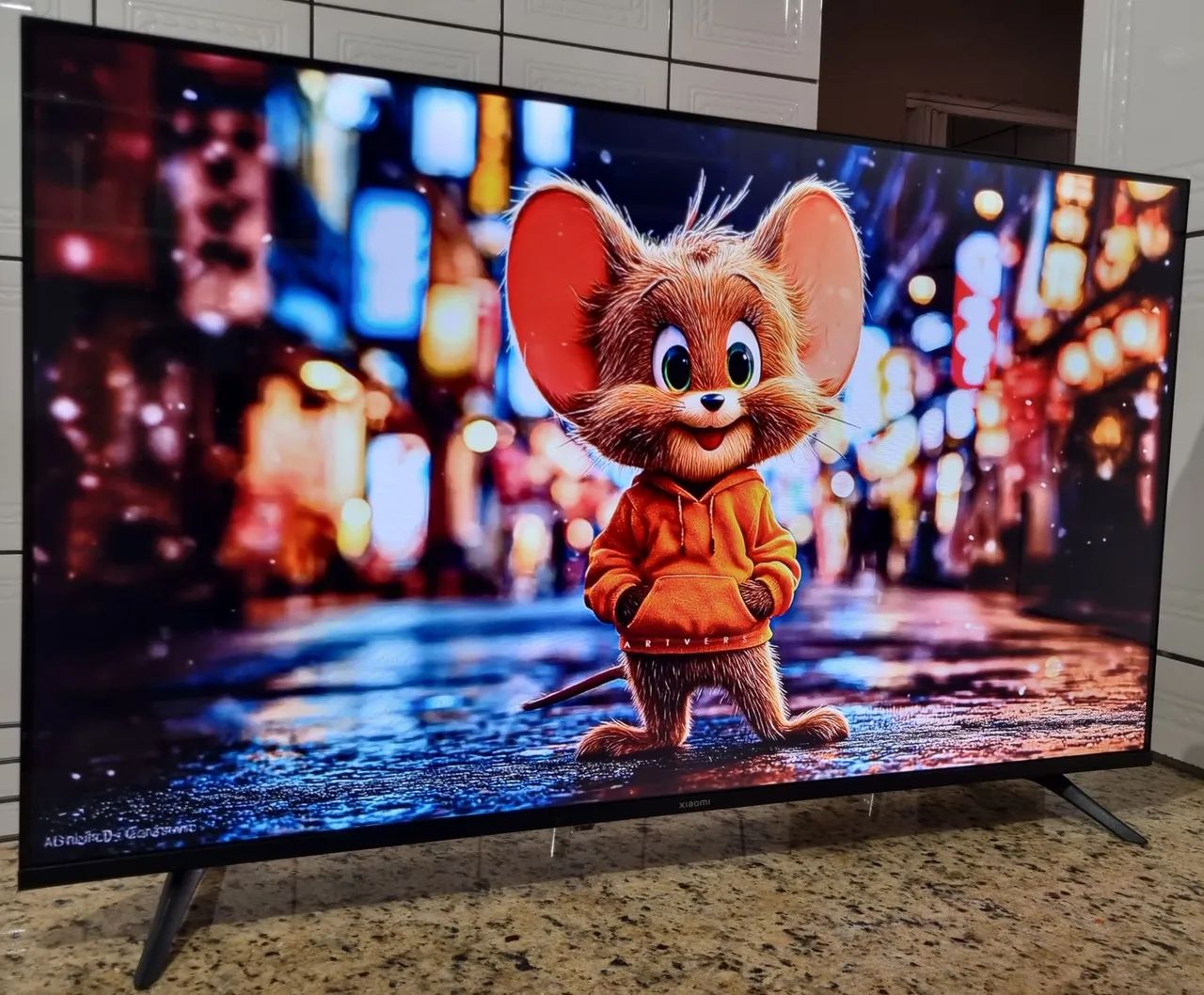 Tv Smart 43" Xiaomi Google Android seminova  - Foto 4