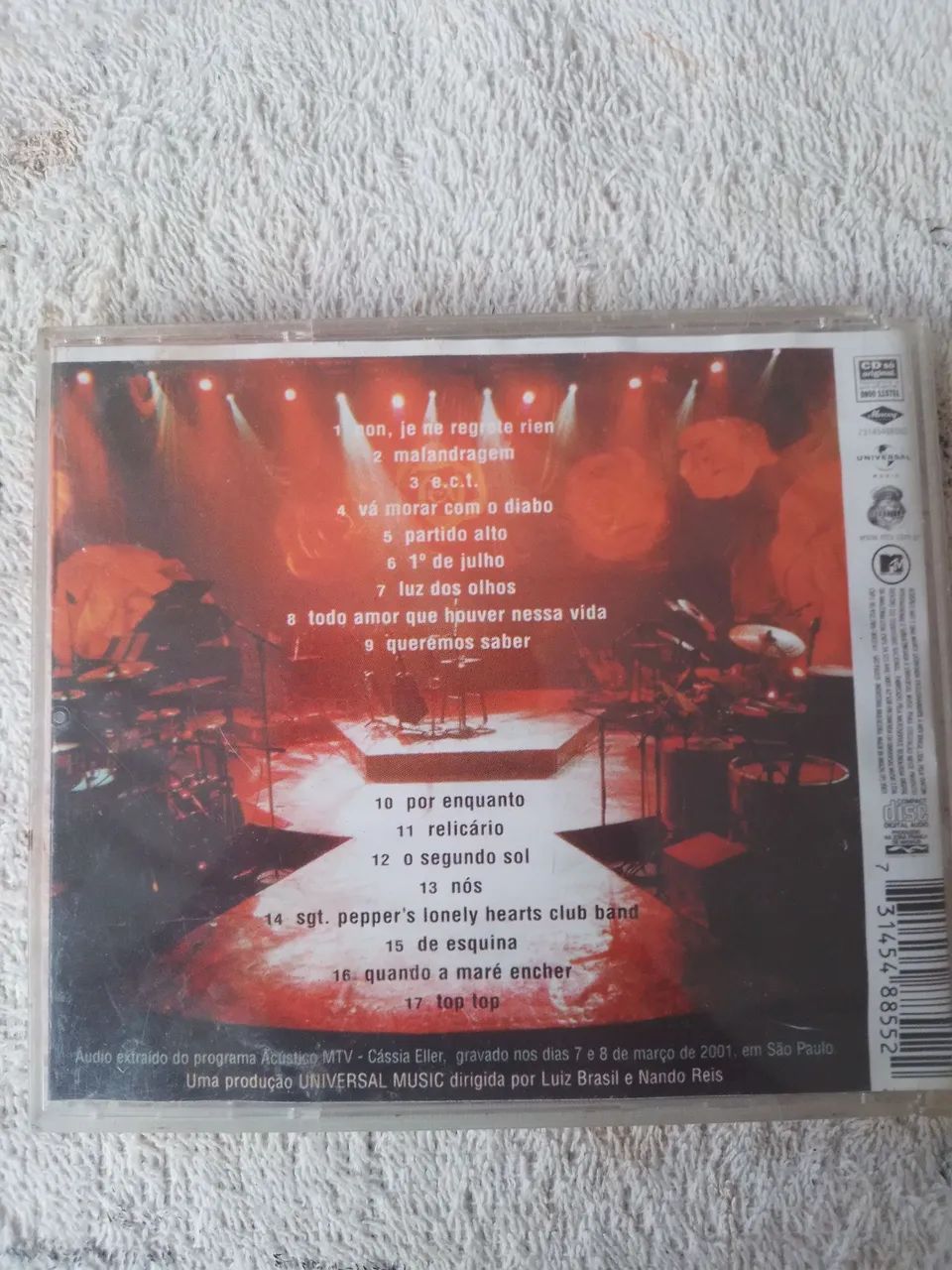 CD Cássia Eller Acústico pouco usado  - Foto 2
