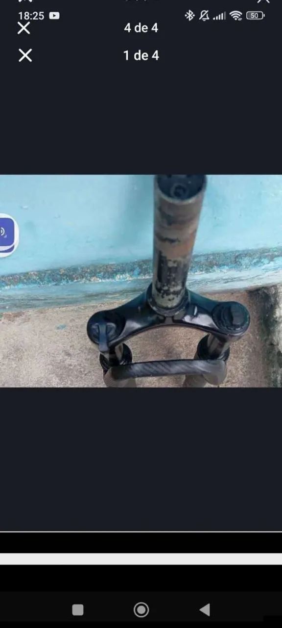 Garfo de bicicleta aro 29 e 26  - Foto 3