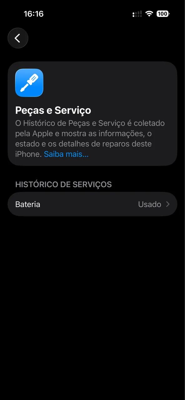 iPhone 14 Pro 128GB Azul - Bateria 96% - Impecável - - Foto 5